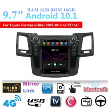 Rádio estéreo veicular 9,7"" GPS WIFI navegação para Toyota Fortuner/Hilux 2005-2014 AUTO AC comprar usado  Enviando para Brazil