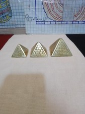 Pirâmides de latão peças decorativas arte egípcia pirâmides em miniatura decoração para casa Coll, usado comprar usado  Enviando para Brazil