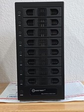 Syba 8 Bay Tool Less Tray Hot Swapable 2.5" 3.5" SATA Non Raid 8x4TB MIX 3.5 HD, usado comprar usado  Enviando para Brazil