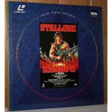 Laser disc rambo d'occasion  Les Mureaux