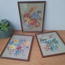 Vintage floral flowers for sale  SOUTHAMPTON