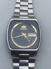 Usado, Relógio masculino vintage Orient automático data do dia Japão comprar usado  Enviando para Brazil