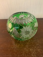 Jarrón Bola Verde de Cristal De Saint Louis ? comprar usado  Enviando para Brazil