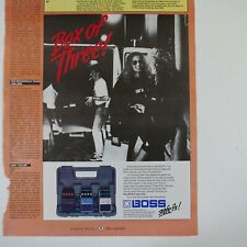 Usado, vintage 22x30cm magazine advert cutting BOSS BCB-3 comprar usado  Enviando para Brazil