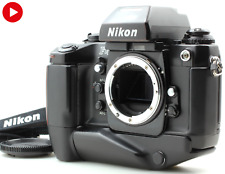 Vídeo [sem vazamento quase perfeito] Nikon F4S 35mm SLR corpo da câmera de filme MB-21 DP-20 JAPÃO comprar usado  Enviando para Brazil