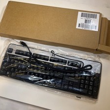 Teclado de mesa HP USB padrão - Preto e prata KU-0316 104 teclas com fio NOVO comprar usado  Enviando para Brazil