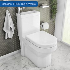 Close coupled toilet for sale  EVESHAM