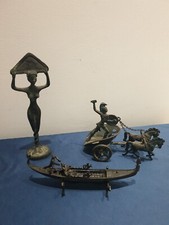 Scultura bronzo gondola usato  Italia