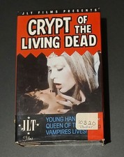 Rare Betamax Tape "CRYPT OF THE LIVING DEAD" on JLT FILMS comprar usado  Enviando para Brazil