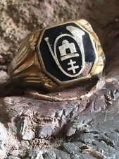 Bague chevaliere militaire d'occasion  France