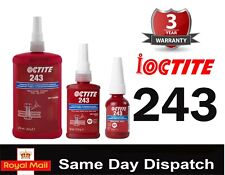 tubo tolerante a óleo thread Lock-tite 243 10ml 50ml 250mL resistência média comprar usado  Enviando para Brazil
