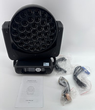 BECEN 37x15W RGBW LED zoom luz de cabeça móvel DMX palco DJ lavagem com cabos manual comprar usado  Enviando para Brazil