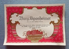 Altes weinetikett musteretiket gebraucht kaufen  Rödental