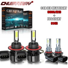 Para Ford Mustang 2007-2012 6000K combo farol de LED Hi/Lo + kit de lâmpadas de neblina comprar usado  Enviando para Brazil