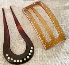 Vintage celluloid diamante for sale  BRISTOL