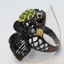 Chromdiopsid spinell ring gebraucht kaufen  Monheim