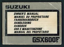 Suzuki gsx600f factory d'occasion  Expédié en Belgium