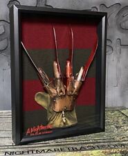 Nightmare On Elm Street Freddy Luva Exibição Quadro Chapéu Suéter Terror Prop comprar usado  Enviando para Brazil