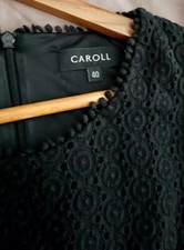 Robe caroll noire d'occasion  Rouxmesnil-Bouteilles