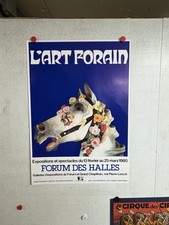 Rare affiche ancienne d'occasion  Lille-