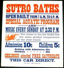 Sutro baths rare for sale  Lone Tree