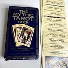 Cartas vintage 1990 The Mythic Tarot Deck Juliet Sharman-Burke & Liz Greene, usado comprar usado  Enviando para Brazil
