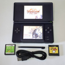 Usado, Nintendo DS Lite NDSL Blue Console 3 Games Kingdom Hearts Jpn USB New Battery comprar usado  Enviando para Brazil