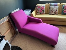 Pink contemporary chaise for sale  LONDON