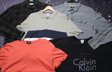 Lote Atacado - Cinco (5) Camisas Clavin Klein - 2 Camisetas, 1 Polo e 2 Botões comprar usado  Enviando para Brazil