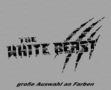 White beast aufkleber gebraucht kaufen  Stein