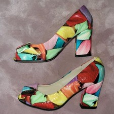 Egonery pumps peeptoes gebraucht kaufen  Herten