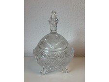 Konfektschale deckel glas gebraucht kaufen  Eisfeld