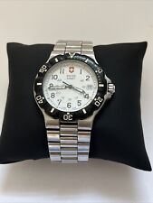 Relógio masculino Victorinox Swiss Army moldura preta com bateria nova! comprar usado  Enviando para Brazil