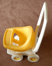 Carrinho de Boneca Amarelo Vintage Little Tikes - Feito nos EUA comprar usado  Enviando para Brazil