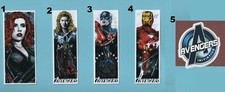 Adesivo Avengers Marvel Comic Thor Viúva Negra Homem de Ferro Capitão América FILME XX comprar usado  Enviando para Brazil