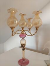 Vetro soffiato candelabro usato  Volvera