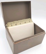 Vtg metal index for sale  Safford