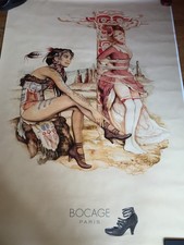 Affiche publicitaire bocage d'occasion  Aigre