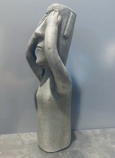 MOAI DECORACIÓN JARDÍN (EXTERIOR)- (PESO PESADO DE CALIDAD)- (DIFÍCIL DE ENCONTRAR) segunda mano  Embacar hacia Mexico