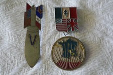 Insigne militaire wwii d'occasion  France
