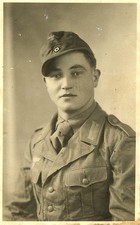 Porta. Foto: MELHOR Studio Pic Wehrmacht soldado em kit tropical; BRINDISI, Itália comprar usado  Enviando para Brazil