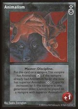 Animalism master vampire usato  Italia