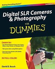 Digital SLR Cameras and Photography For Dummies- paperback, Busch, 9780470466063 segunda mano  Embacar hacia Mexico