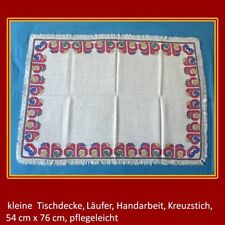 Tischdecke handarbeit kreuzsti gebraucht kaufen  Köln