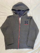 Moletom com capuz Tommy Hilfiger cinza zíper completo menino tamanho 6 jovens/crianças comprar usado  Enviando para Brazil