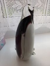 Glass penguin figurine for sale  MERTHYR TYDFIL