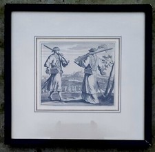 Gravure burin noir d'occasion  Paris XV
