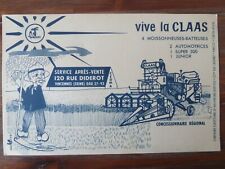 Blotter claas agricultural d'occasion  Expédié en Belgium