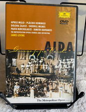 AIDA DVD PLACIDO DOMINGO SHERRILL MILNES APRILE MILLO MET OPERA JAMES LEVINE '89, usado comprar usado  Enviando para Brazil