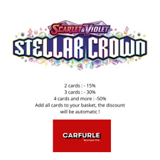 Pokémon stellar crown d'occasion  Baziège